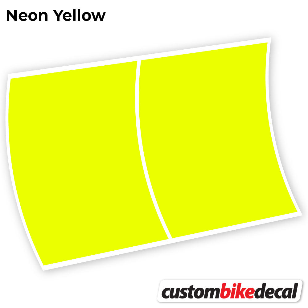 Stickers A4 Size Vinyl Sheet Foil compatibles - Autocollants cadre vélo
