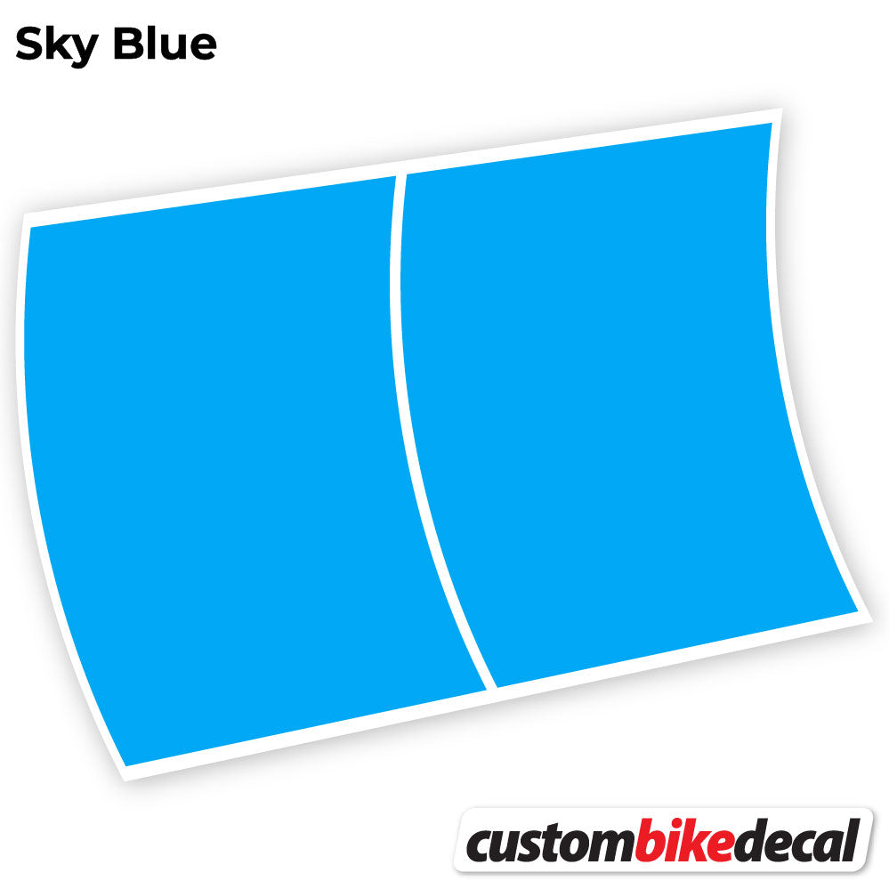 Stickers A4 Size Vinyl Sheet Foil compatibles - Autocollants cadre vélo