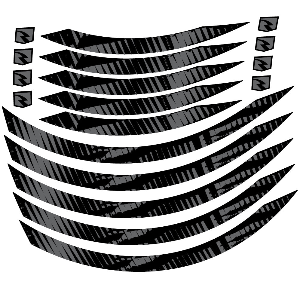 Stickers Autocollant compatible avec Mountain Wheel, Vinyle sticker Autocollants roues