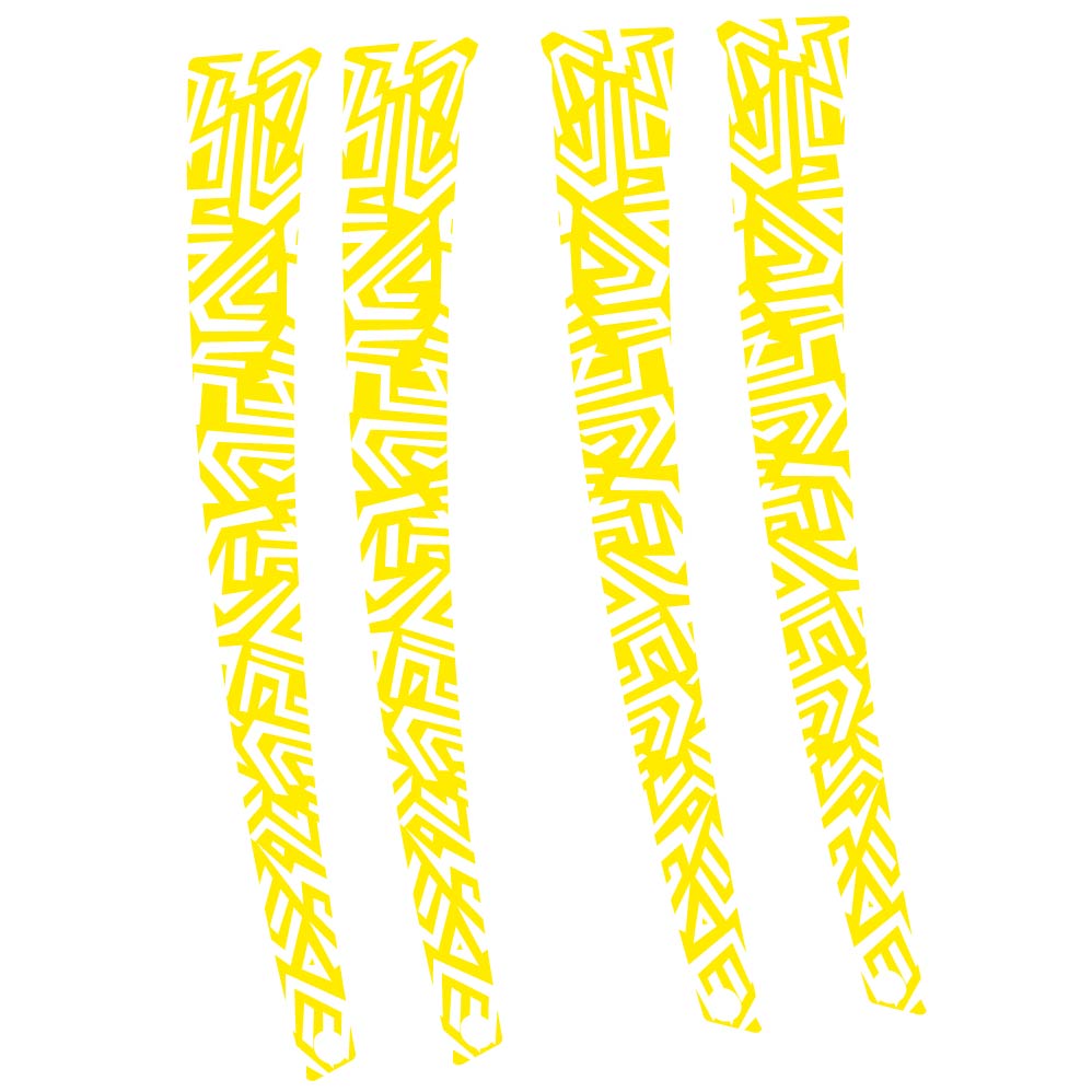 Stickers Abstract Texture Geometric Pattern compatibles Autocollants fourche Route