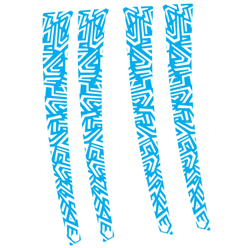 Stickers Abstract Texture Geometric Pattern compatibles Autocollants fourche Route