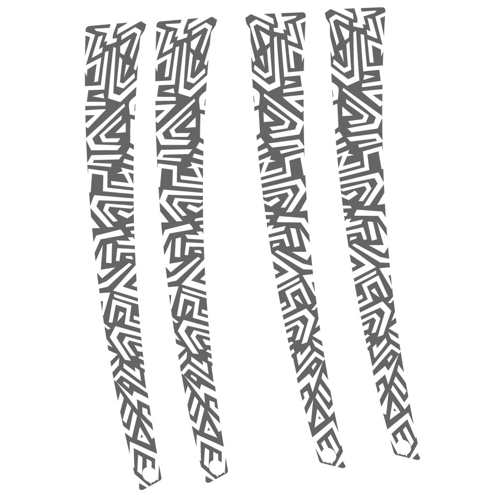 Stickers Abstract Texture Geometric Pattern compatibles Autocollants fourche Route