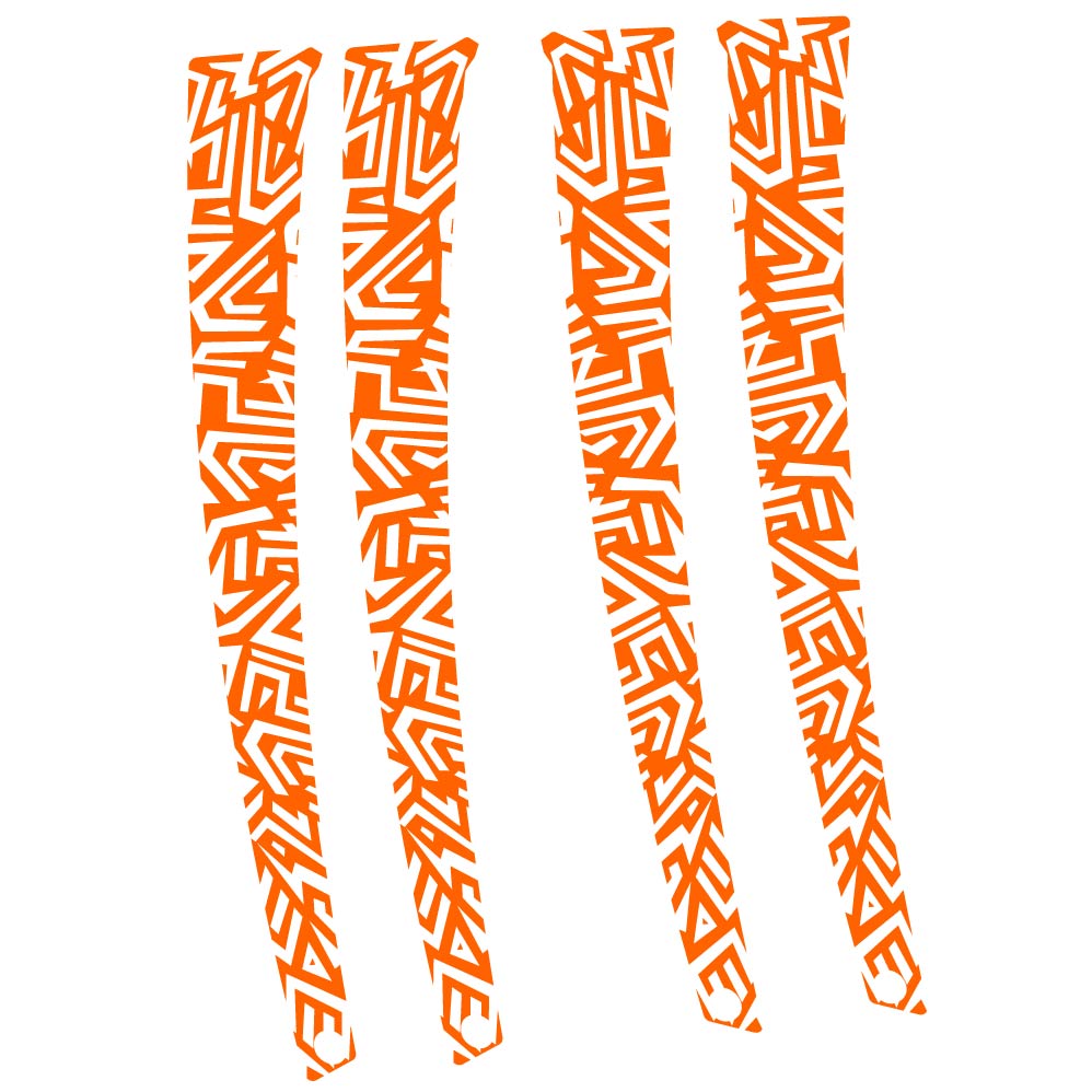 Stickers Abstract Texture Geometric Pattern compatibles Autocollants fourche Route