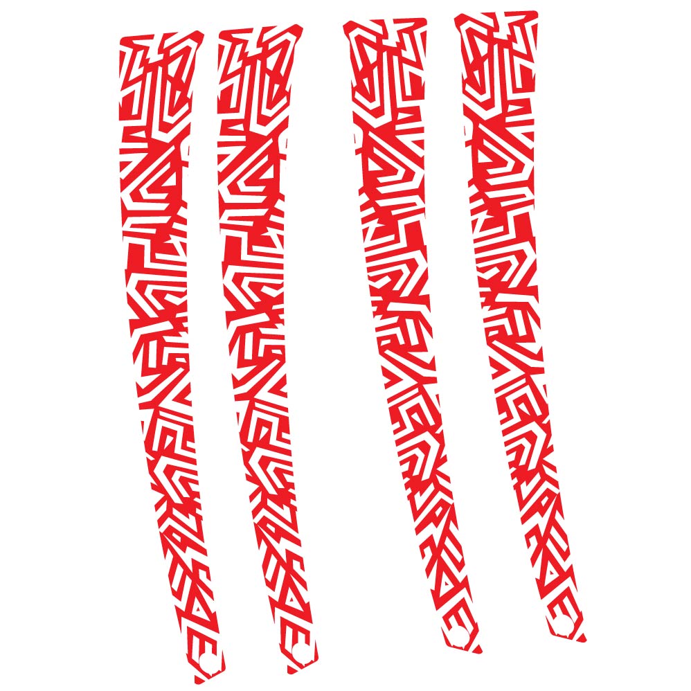 Stickers Abstract Texture Geometric Pattern compatibles Autocollants fourche Route