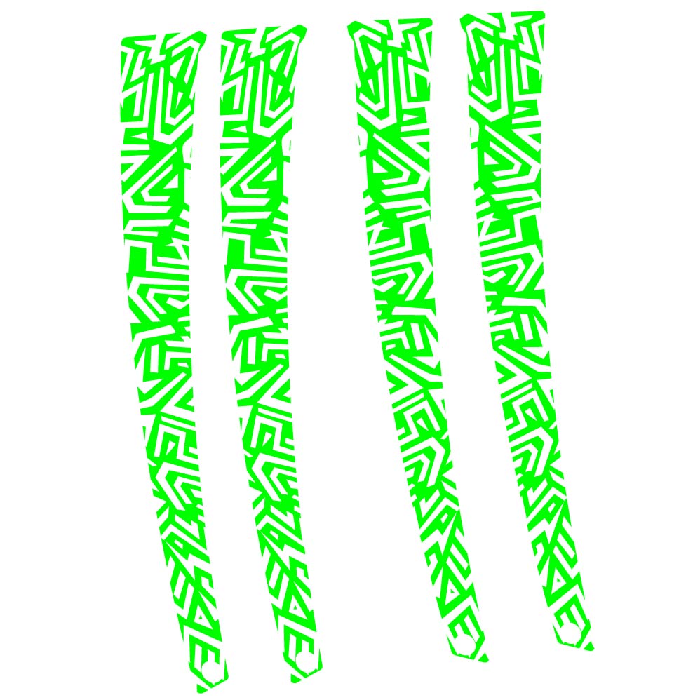 Stickers Abstract Texture Geometric Pattern compatibles Autocollants fourche Route