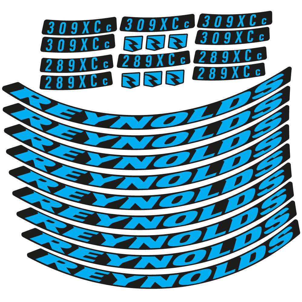 Stickers Reynolds 309XCc + 209XCc compatibles Autocollants roues