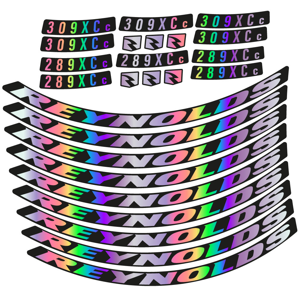 Stickers Reynolds 309XCc + 209XCc compatibles Autocollants roues