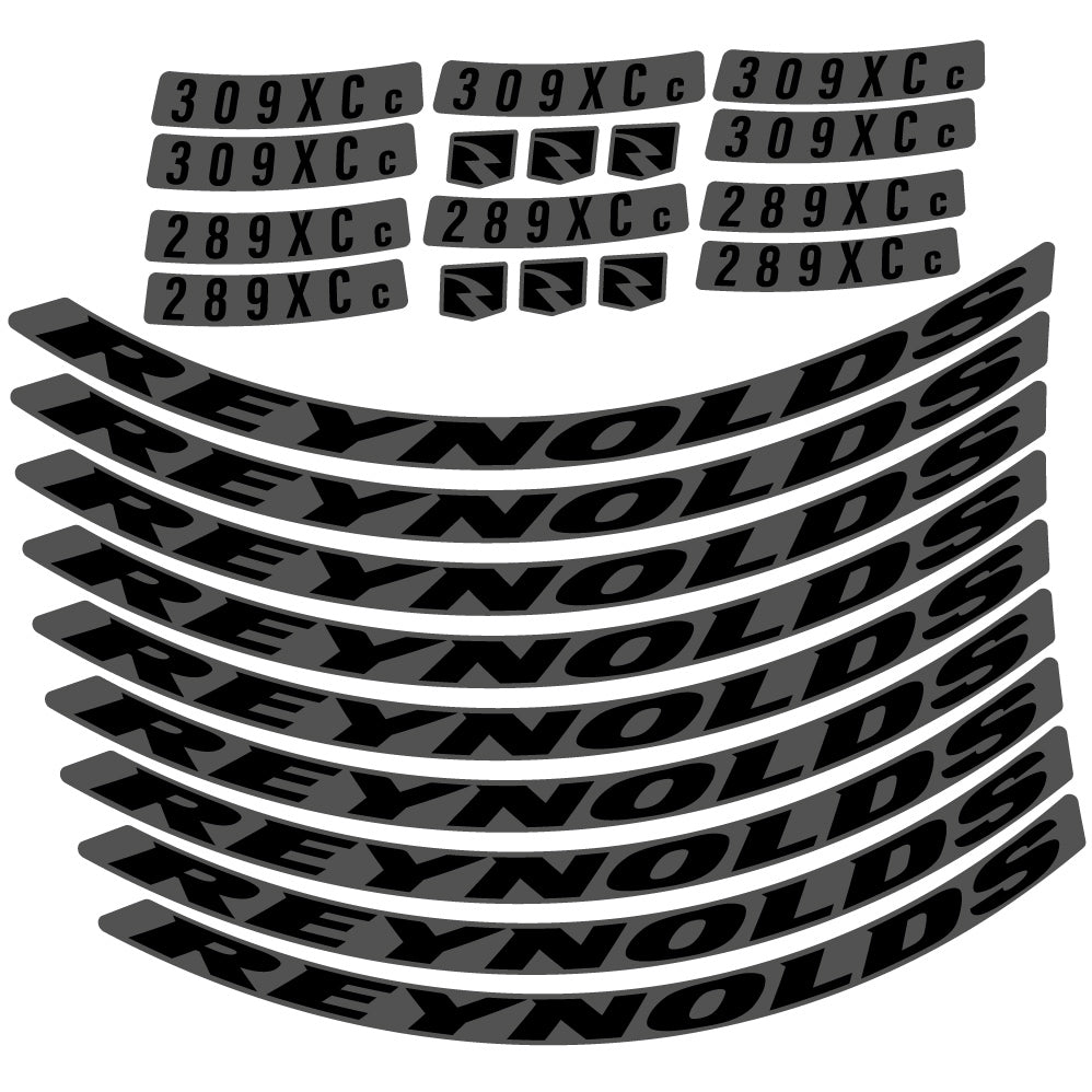 Stickers Reynolds 309XCc + 209XCc compatibles Autocollants roues