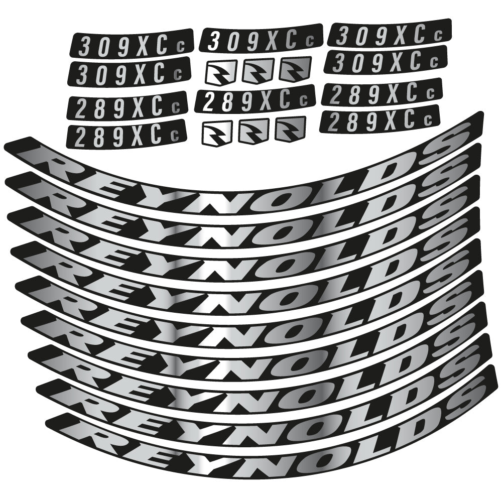 Stickers Reynolds 309XCc + 209XCc compatibles Autocollants roues