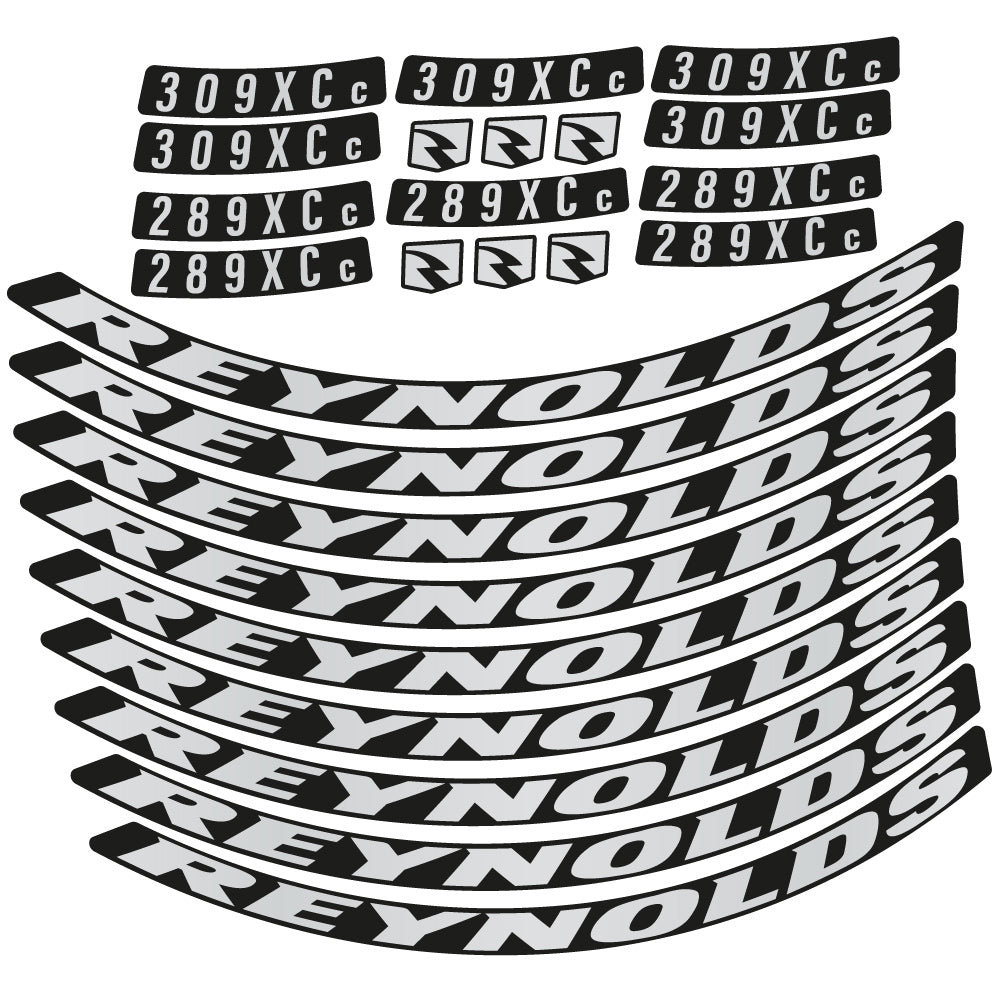 Stickers Reynolds 309XCc + 209XCc compatibles Autocollants roues