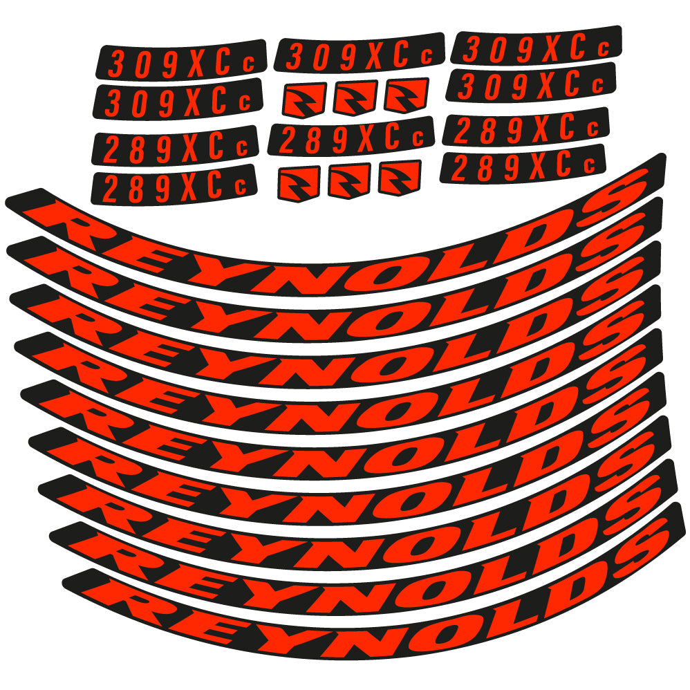 Stickers Reynolds 309XCc + 209XCc compatibles Autocollants roues