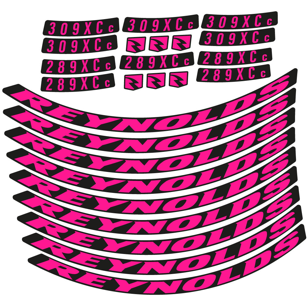 Stickers Reynolds 309XCc + 209XCc compatibles Autocollants roues