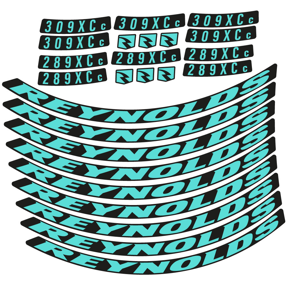 Stickers Reynolds 309XCc + 209XCc compatibles Autocollants roues