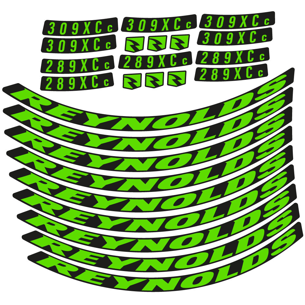 Stickers Reynolds 309XCc + 209XCc compatibles Autocollants roues