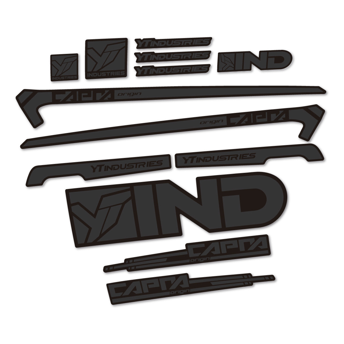 Stickers cadre vélo YT Capra AL 2015 autocollant vinyle
