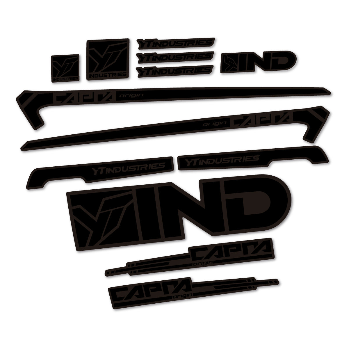 Stickers cadre vélo YT Capra AL 2015 autocollant vinyle
