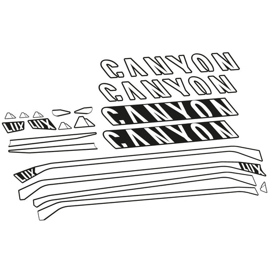 Stickers Canyon Lux CF 7 2021 compatibles Autocollants cadre