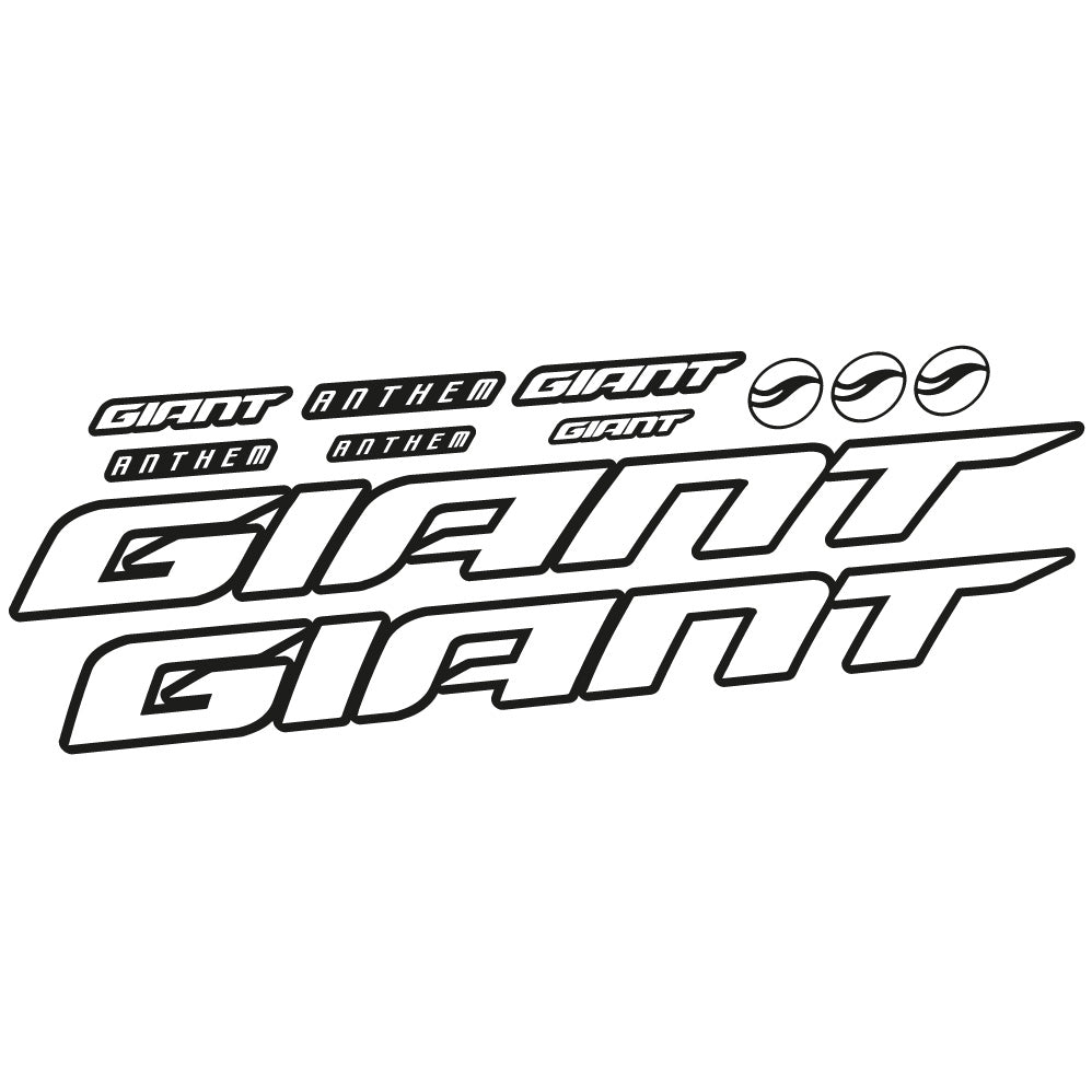 Stickers Giant Anthem Advanced Pro 2022 compatibles Autocollants cadre