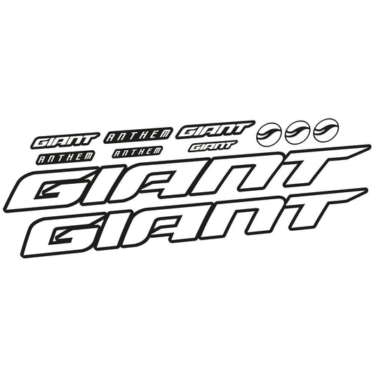 Stickers Giant Anthem Advanced Pro 2022 compatibles Autocollants cadre