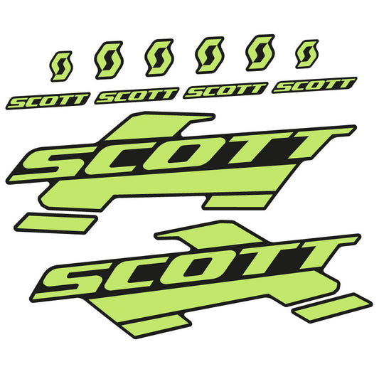 Stickers Scott Genius 710e 2016 compatibles Autocollants cadre Route