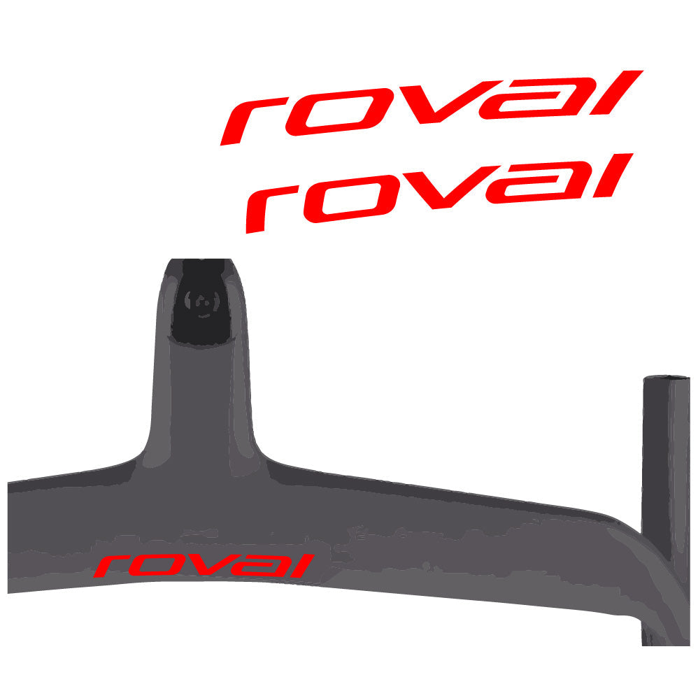 Stickers Custom Vinyl Autocollant for Roval Rapide Cockpit Sticker with Specialized Autocollants cintre