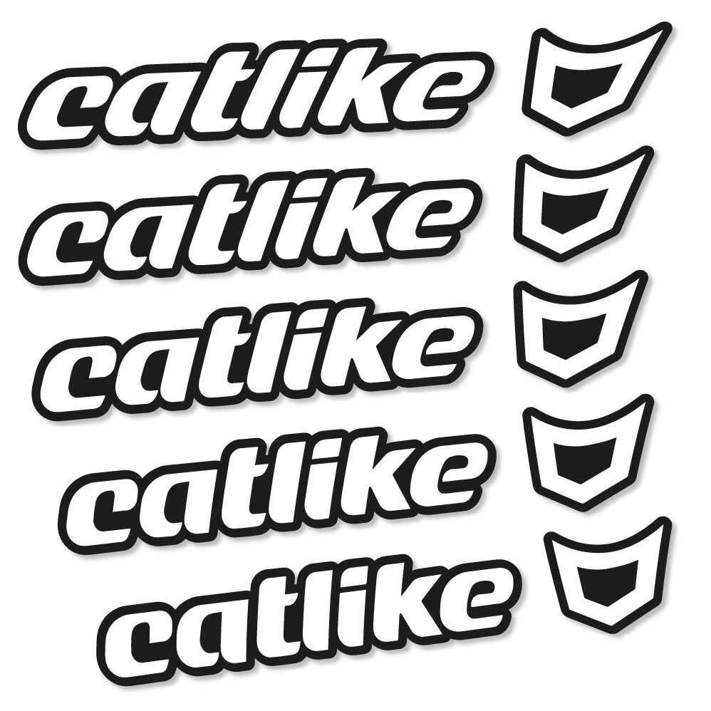 Stickers Catlike compatibles Autocollants casque