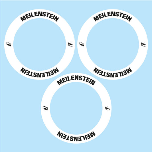Stickers Lightweight Meilenstein 2020 compatibles Autocollants moyeux