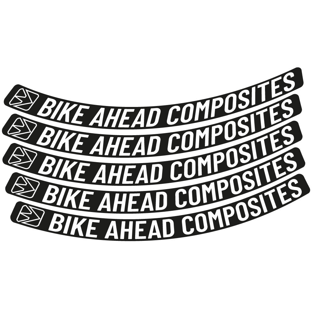Stickers Ahead Composites Biturbo RS compatibles Autocollants roues VTT 29"