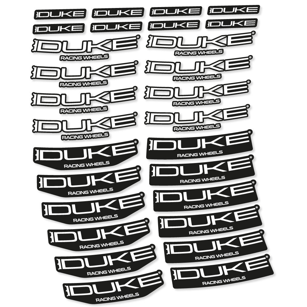 Stickers Duke Lucky Jack SLS3 compatibles Autocollants roues VTT 29"