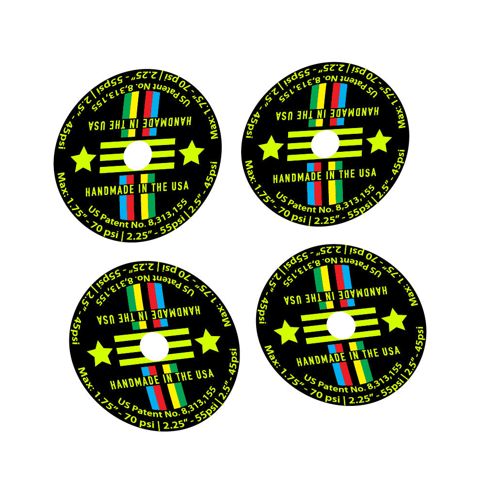Stickers Enve Valve compatibles Autocollants roues VTT 29"