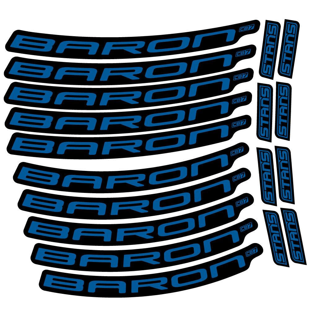 Stickers Stans Baron CB7 compatibles Autocollants roues VTT 29"