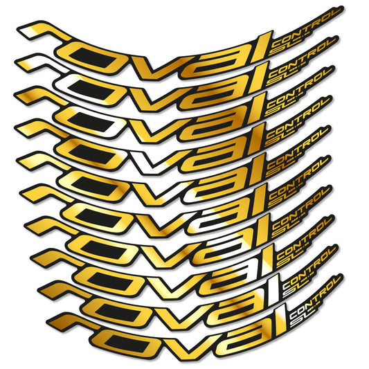 Stickers Roval Control SL 622x25 2017 compatibles - Autocollants roue vélo VTT