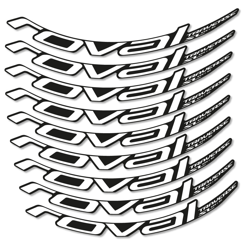 Stickers Roval Traverse SL Carbon 622x30 2019, 2020 compatibles Autocollants roues VTT 29"
