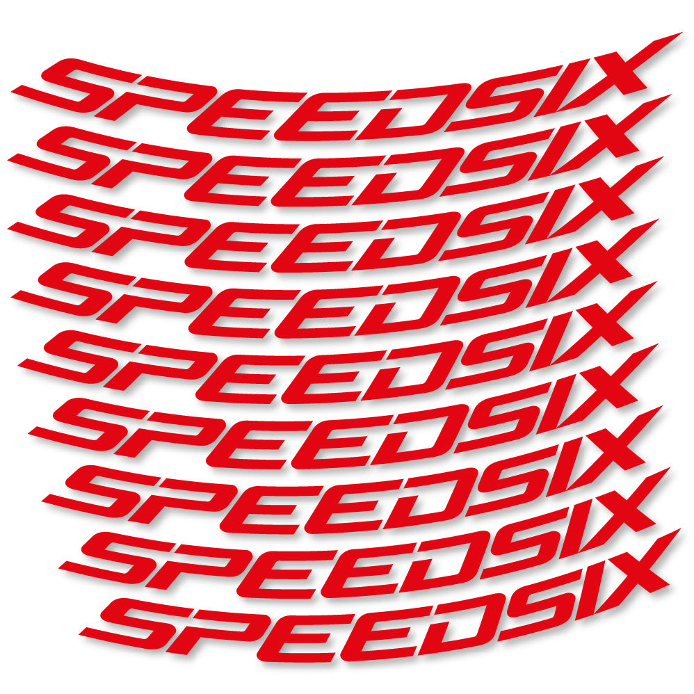 Stickers Speedsix compatibles Autocollants roues VTT 29"