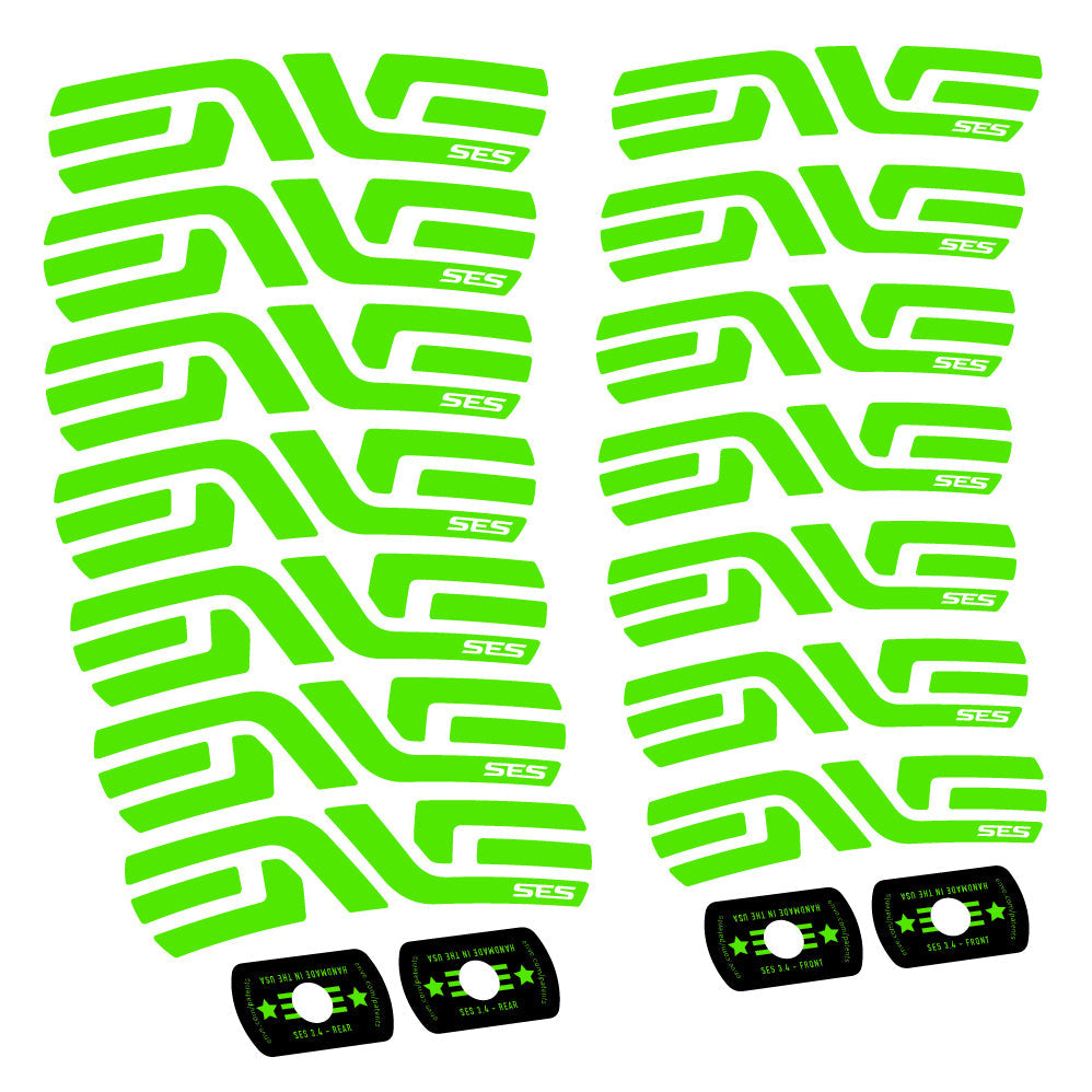 Stickers Enve SES 3.4 20162020 Track, Route 20+24mm compatibles Autocollants roues Route 20"