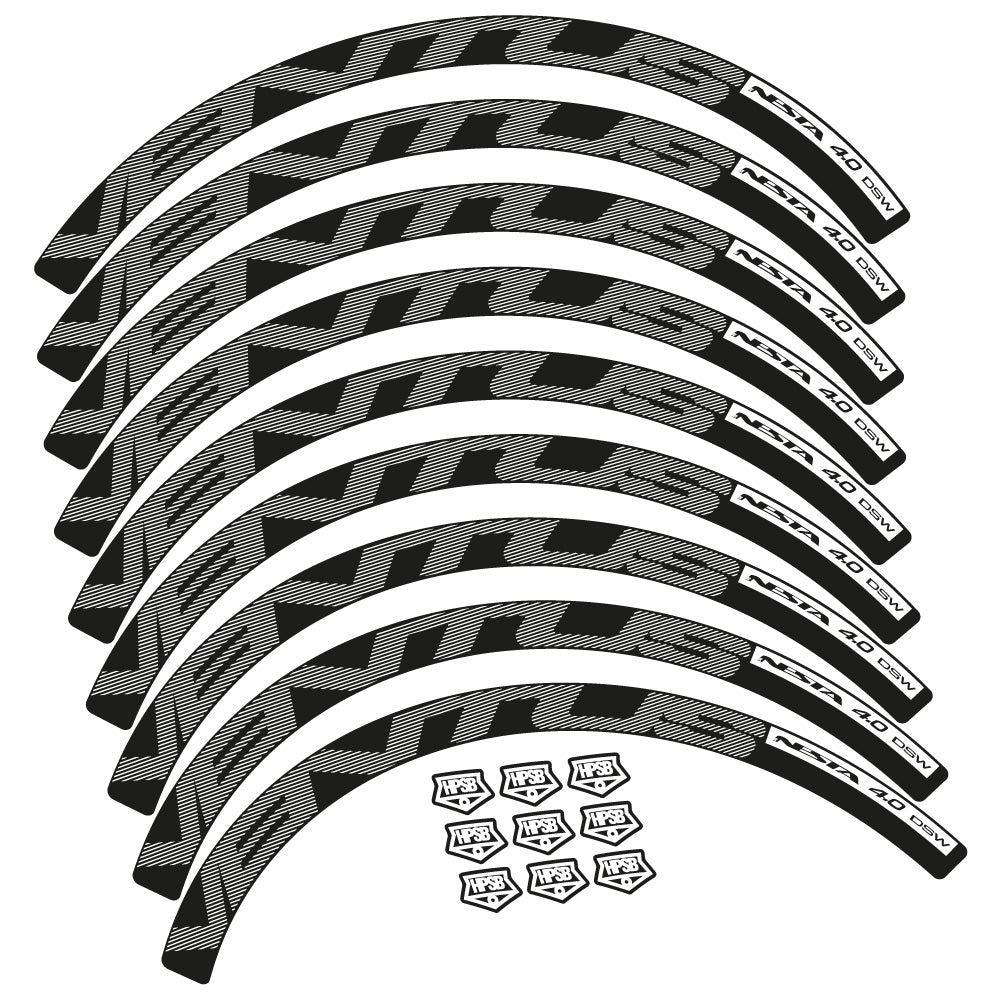 Stickers Nesta Ventus 4.0 Disc compatibles Autocollants roues Route