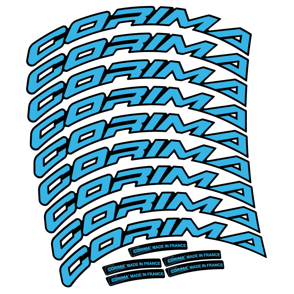 Stickers Corima 47 WS compatibles Autocollants roues Route