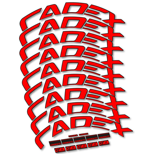 Stickers Cadex 50 Ultra Disc compatibles Autocollants roues Route