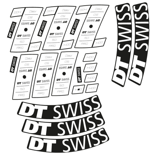 Stickers Custom Vinyl for DT Swiss ARC 1400 DB 50 50mm Route Sticker Autocollants roues Route