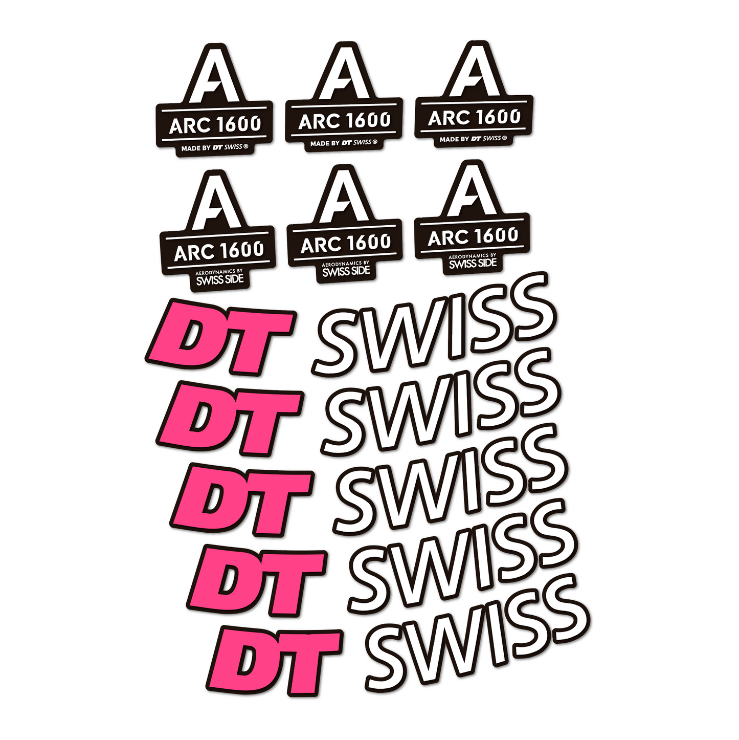 Stickers Roue Vélo DT Swiss ARC 1600 50 mm – Autocollant Vinyle