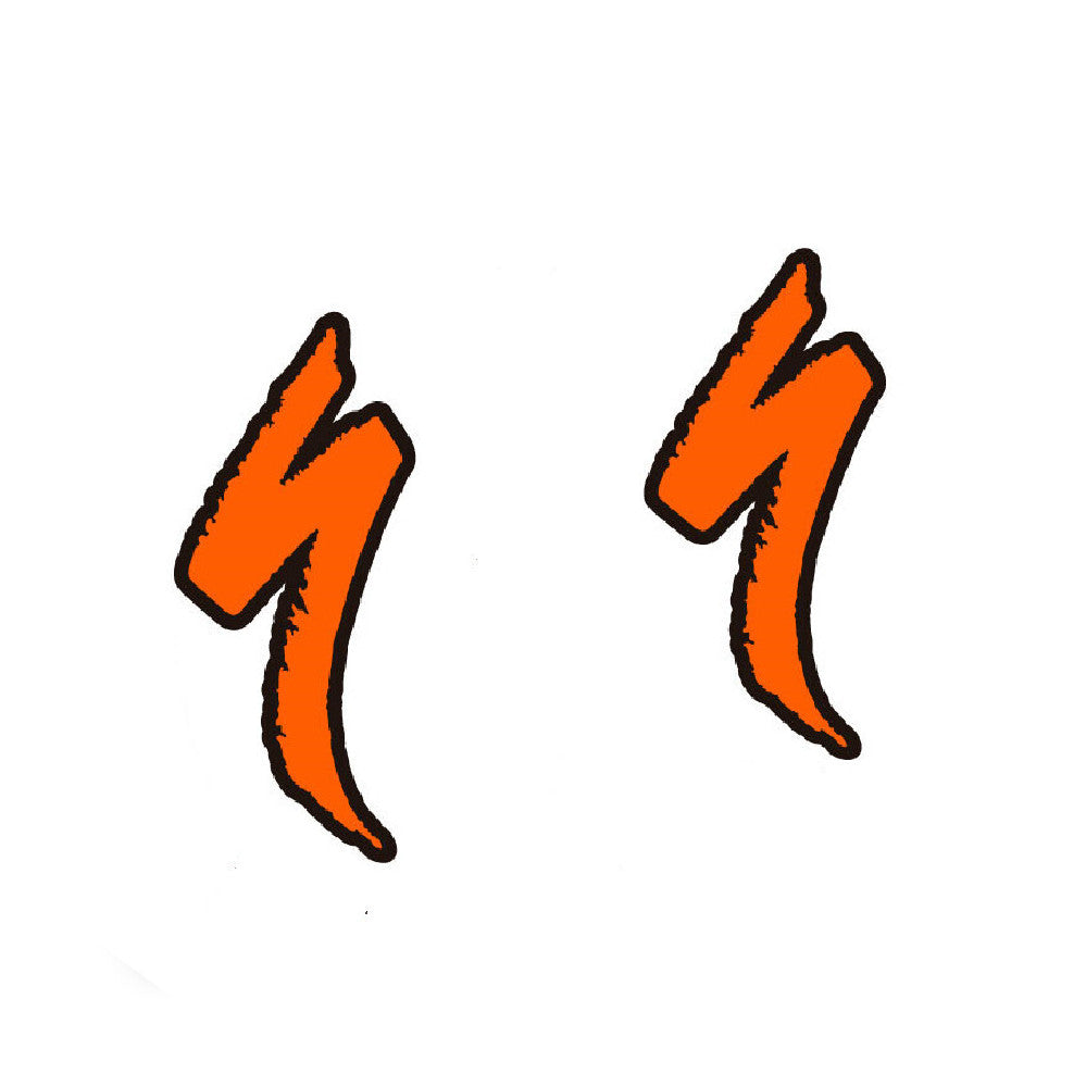 Stickers Specialized Logo compatibles - Autocollants cadre vélo