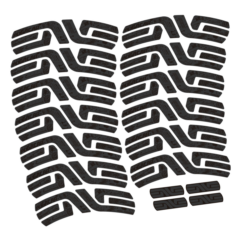 Stickers Compatible Decal Enve SES 45 Pogacar TDF 2022-2025 compatibles - Autocollants roue vélo route