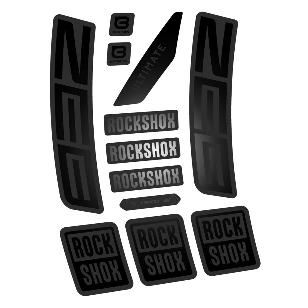 Stickers RockShox ZEB Ultimate 2027 compatibles - Autocollants fourche VTT