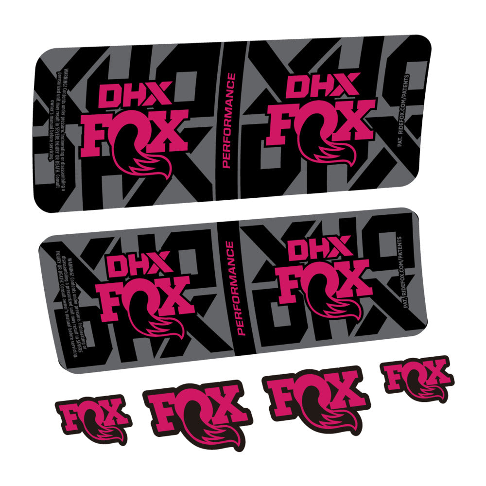 Stickers Fox DHX Performance 2027 compatibles - Autocollants amortisseur VTT
