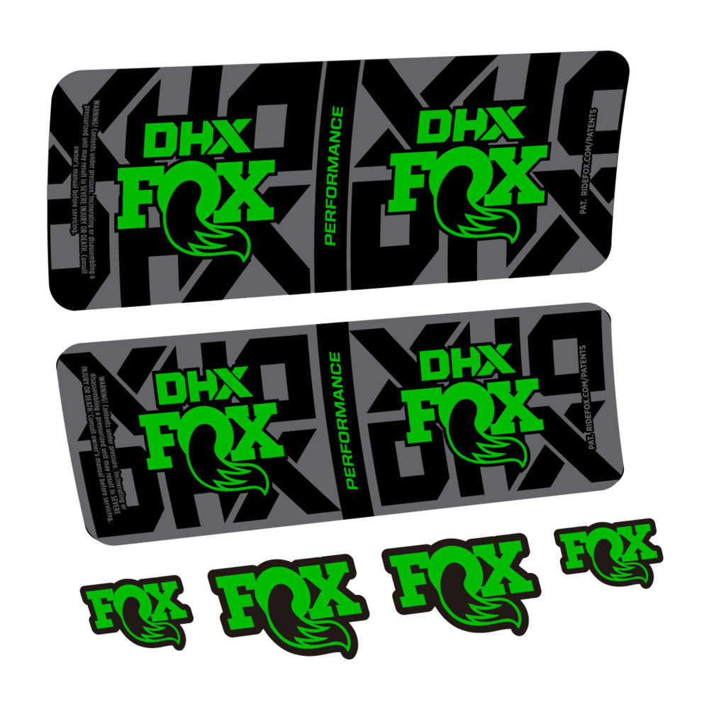 Stickers Fox DHX Performance 2027 compatibles - Autocollants amortisseur VTT