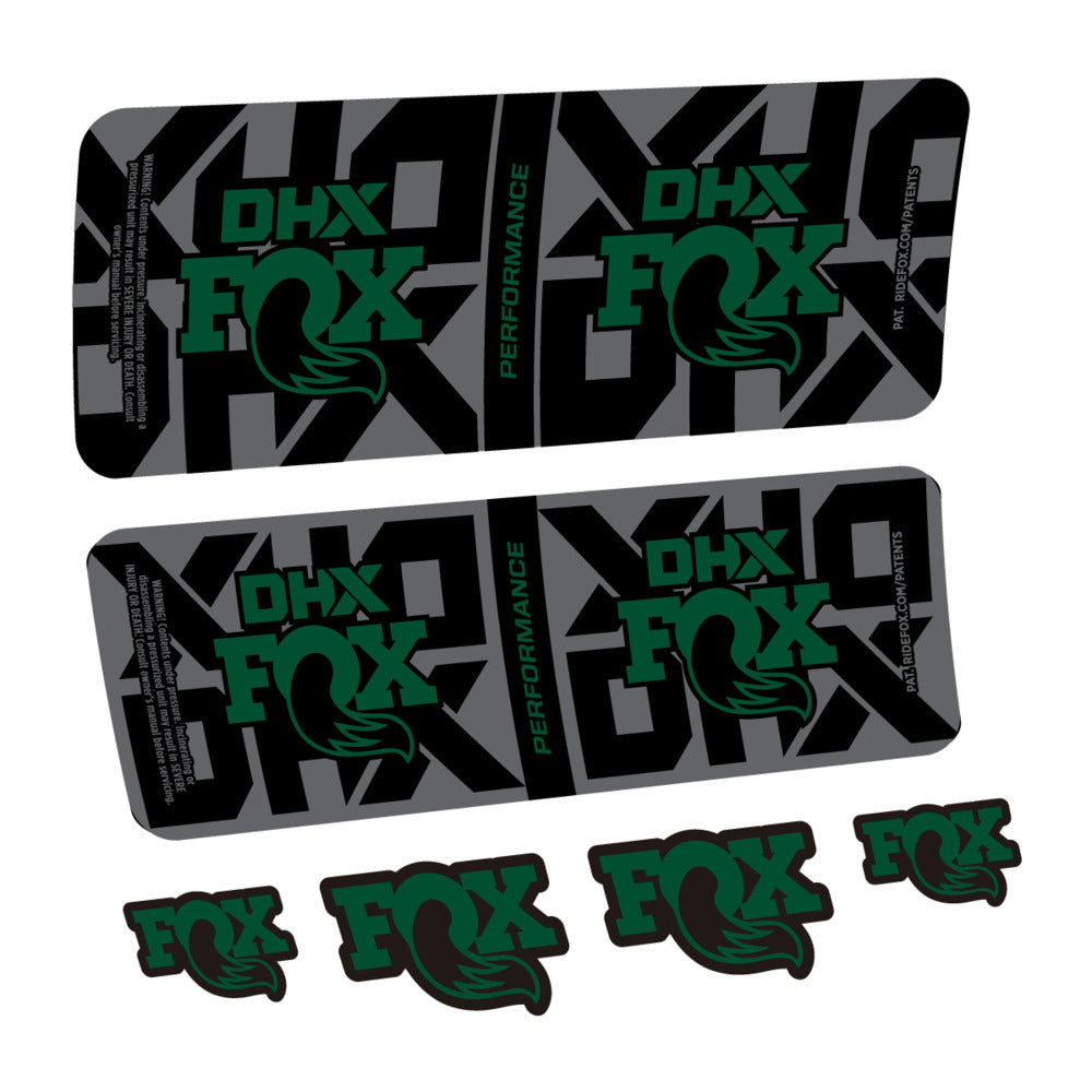 Stickers Fox DHX Performance 2027 compatibles - Autocollants amortisseur VTT