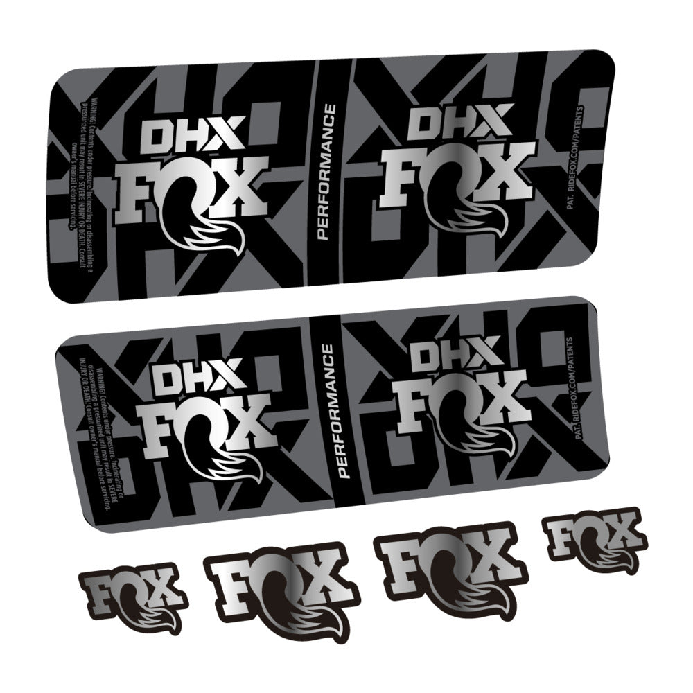 Stickers Fox DHX Performance 2027 compatibles - Autocollants amortisseur VTT