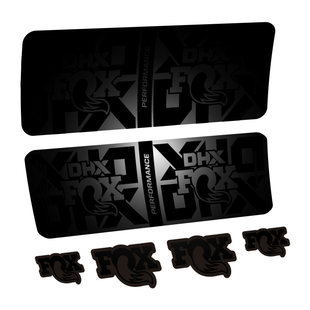 Stickers Fox DHX Performance 2027 compatibles - Autocollants amortisseur VTT