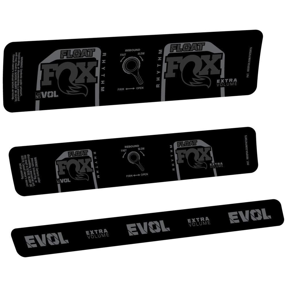 Stickers Compatible Decal Fox Float Rhythm Inline CR 2025 compatibles - Autocollants amortisseur VTT
