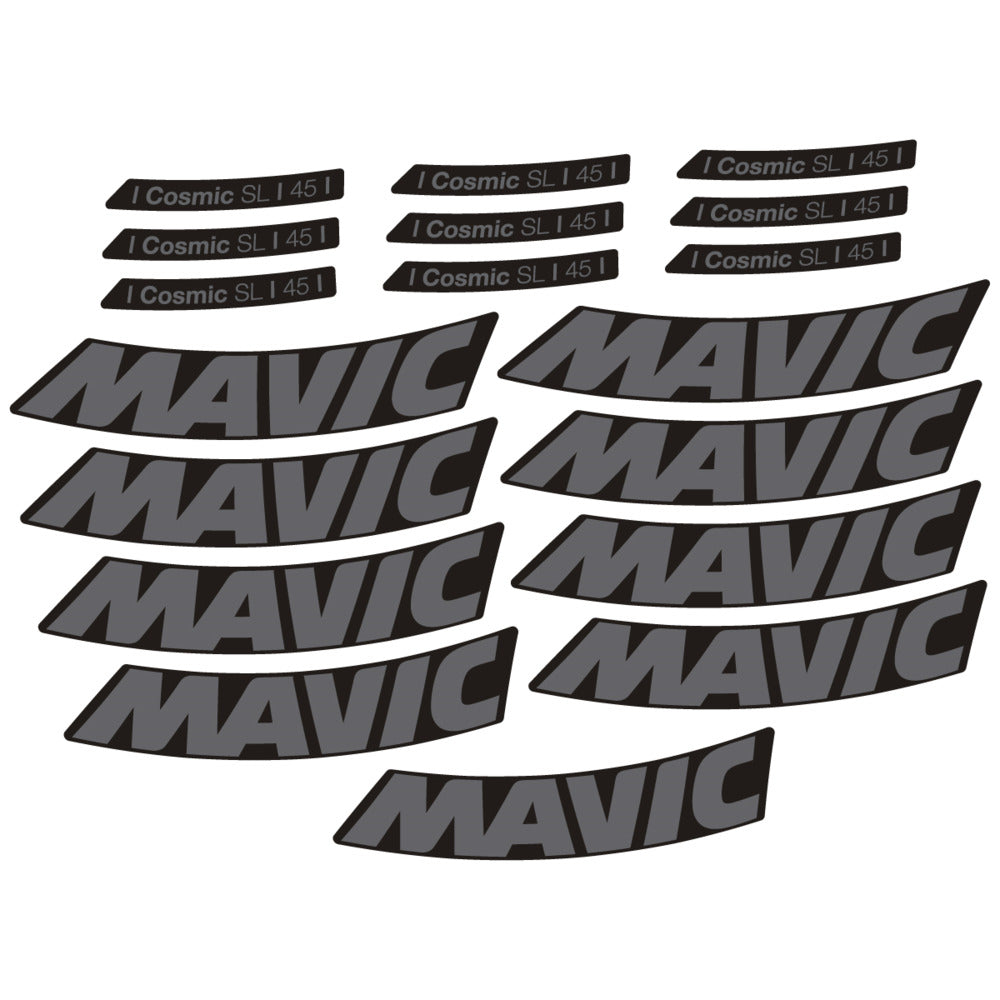 Stickers Compatible Decal Mavic Cosmic SL 45 2025 compatibles - Autocollants roue vélo route